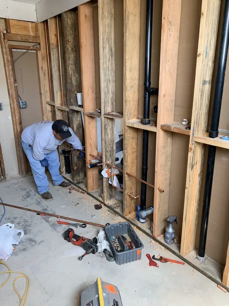 Commercial rough-in plumbing for Commercial Plumbing in Hortontown